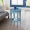 International Concepts Phillips Accent Table with Drawer, Ocean Blue, Antique Rubbed OT32-2128 - alternate 4